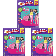 Funables Fruit Snacks, Barbie Shaped Fruit Flavored Snacks, 0.8 Ounce Po... - £14.15 GBP