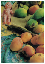 Mango Vendor: Vintage Brazilian Mango Vendor Photo Postcard - £3.91 GBP