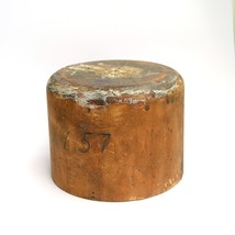 Vintage Wood Hat Block 22&quot;. Millinery Supplies. Hat Making Tool. - $77.00