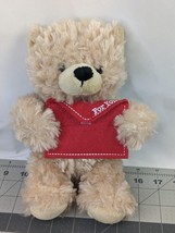 Ganz Tan Bear Plush Gift Card Holder Just For U 10 Inch Stuffed Animal Toy - $12.95