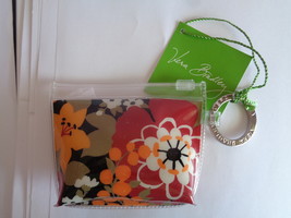 2 Vera Bradley Zippidy Keychain Bittersweet Change Purse 13102 New with Tag  - £12.85 GBP