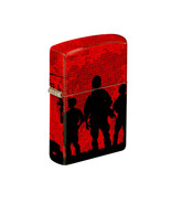 Zippo Lighter - Soldiers Red Sky Design 540 Color - 855933 - £35.93 GBP