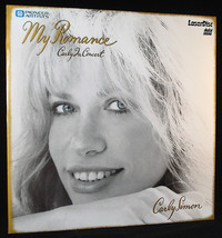 &#39;CARLY SIMON: MY ROMANCE&#39; on Excellent 12-Inch Laser Disc - $36.95