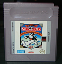 Nintendo GAME BOY - PARKER BROTHERS - MONOPOLY (Game Only) - £7.51 GBP