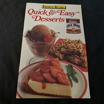 Favorite Recipes No 10 1986 Quick &amp; Easy Desserts Borden Eagle Brand - £2.98 GBP