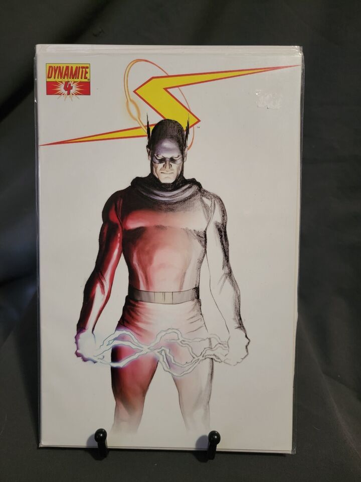 Project Superpowers #4 Pyroman White Variant (Dynamite 2008) - $7.92