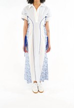 Rosie Assoulin Sporty Spice Polo Dress French Blue - $12,432.41 MXN