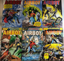 AIRBOY lot of (6) issues, as shown (1987-1989) Eclipse Comics FINE+ - £14.23 GBP