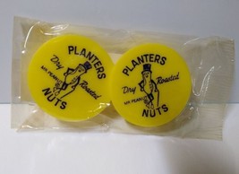 Planters Mr Peanut Bottle Caps Yellow Unused Vintage In Original Package - £10.48 GBP