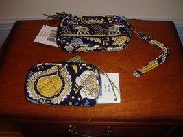 Vera Bradley Ellie Blue Tune In And Tech Case, NWT - £30.36 GBP