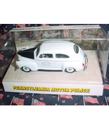 PENNSYLVANIA STATE MOTOR POLICE 1941 FORD DELUXE WHITE ROSE MIP FREE USA... - £38.75 GBP