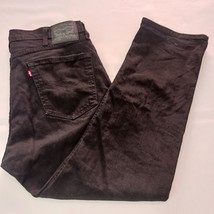 Levi's 505 Straight Leg Men's Black Cotton 5-Pocket Jeans S110782 Size 38W×30L image 2