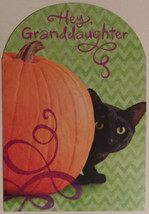An item in the Home & Garden category: Greeting Halloween Card "Granddaughter" Hey,Granddaughter