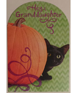 Greeting Halloween Card &quot;Granddaughter&quot; Hey,Granddaughter - $1.50