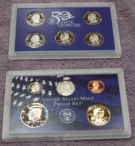 2000-S Proof Set United States US Mint Original Government Packaging Box &amp; COA - £13.40 GBP