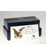 Set Di Due Monete In Argento American Eagle 2012 Con Scatola, CoA E Cust... - $7,774.05 MXN