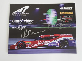 Delta Wing Racing #0 Drivers Autographed Hero Card IMSA Le Mans  - £3.94 GBP