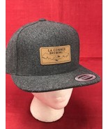 NEW La Conner Brewing Yupoong Snapback Gray Wool Baseball Hat Deception ... - $24.75