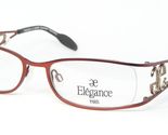 TRENDS &amp; MORE Elegance PARIS 4707 K03 RED-BROWN EYEGLASSES GLASSES 50-17... - $166.69