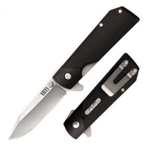 Cold Steel 1911 Liner Lock Pocket Knife Black Everyday Carry Belt Clip - £18.33 GBP