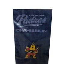 VTG NIP San Diego Padres Mascot KGB The Famous Chicken &quot;On A Mission&quot; 76 Gas Pin - £47.47 GBP