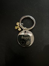 Bee Happy- Keychain Pendant Bag Car Keychain Pendant For Women Mem Gift - $180.30 MXN