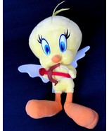 Looney Tunes Collectible Plush Tweety Bird Cupid Love Warner Bros  Plushie - £19.00 GBP