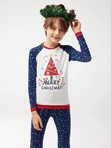 Sioro Kids 2-Piece Christmas Pajama Set - MERRY CHRISTMAS - Size: 2XL - £12.15 GBP