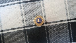 Vintage 10k Lions International LGB Lapel Pin 1.3cm - $57.62