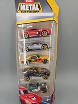 Zuru Metal Machines Mini Racing Car 5 Pack TopG,Dragsta,Madruch,NitroRid... - $14.99
