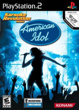 PS2 Karaoke Revolution American Idol w/ mic bundle Brand New and Sealed  - £15.68 GBP