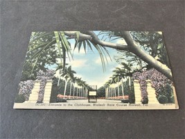 Entrance to the Clubhouse, Hialeah Race Course - Hialeah, Florida-1951 Postcard. - £11.22 GBP