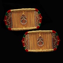22k Gold Bracelet armlet Bajuband Arm Band, Indian Gold Jewelry, Traditi... - £7,473.73 GBP