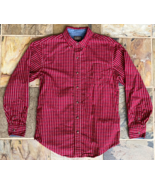 C.E. Schmidt Workwear Longsleeve Button Up Shirt - Red Plaid - M - Vtg - €19,33 EUR