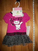 Disney Aristocats Baby Clothes 3M-6M Newborn Girl Tutu Dress Girl Marie Tights - £15.17 GBP