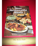 Home Gift Cook Book Most Memorable Meals Old Fashion Taste Food Recipe C... - £7.49 GBP