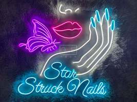 Star Struck Nails | LED Neon Sign - £294.84 GBP