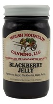 BLACKBERRY JELLY - 100% All Natural 8 oz Jar Fresh Fruit Spread Amish Homemade - £6.22 GBP+