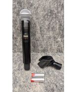 SHURE QLXD2 H50 Wireless Handheld Microphone Transmitter TX SM58 534-598MHz - $449.99
