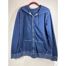Robert Graham Jeans Lightweight Full Zip Jacket Sweatshirt Hoodie Mens S... - $932.02 MXN