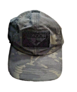 Condor Tactical Team Cap Mens Black Camo Adjustable Strap Hat Security Army - $9.07