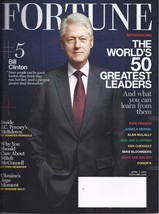 Bill Clinton, Mitch Mcconnell, Jc Penny Meltdown   Fortune Magazine Apr 2014 - £6.25 GBP