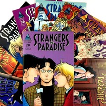 Strangers in Paradise Vol 3 10 Comic Lot Issues 20 21 22 23 24 25 26 30 ... - £23.75 GBP