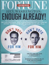 Election Issue: Romney   Obama Fortune Magazine Sept 2012 - £4.78 GBP