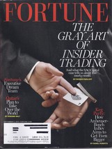 The Gray Art of Insider Trading Fortune Magazine SEPT 2013 - £4.70 GBP