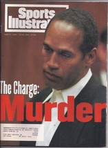 O.J. SIMPSON The Charge: Murder  in Sports Illustrated June 27, 1994 - £6.35 GBP