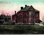 Price County Jail Phillips WI Wisconsin 1908 DB Postcard J11 - $60.34