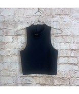 Girlfriend Collective Freddie High Neck Back Zip Top Size Small - $40.60 CAD