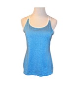 C9 Champion Women Activewear Tank Top Size XS Blue Logo Racerback Blue W... - $4.85
