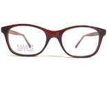 Lafont Issy &amp; La Eyeglasses Frames TRES 6047 Red Black Striped Square 52... - $93.42